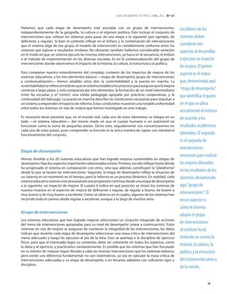 15
SERIE DOCUMENTOS DE PREAL / ABRIL 2012 / Nº 61
Los líderes de los
sistemas deben
considerar tres
aspectos al desarrolla...