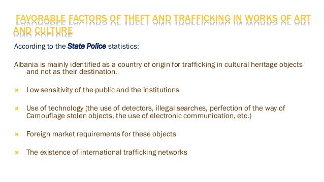 illicit trafficking in cultural goods This study provides for an analysis of the regulation of imports of cultural goods into the eu, relevant in the fight against illicit trafficking of cultural goods from third countries into. illicit trafficking in cultural goods This study provides for an analysis of the regulation of imports of cultural goods into the eu, relevant in the fight against illicit trafficking of cultural goods from third countries into.
