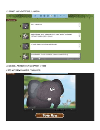 COMO CREAR UNA ANIMACION EN GOANIMATE