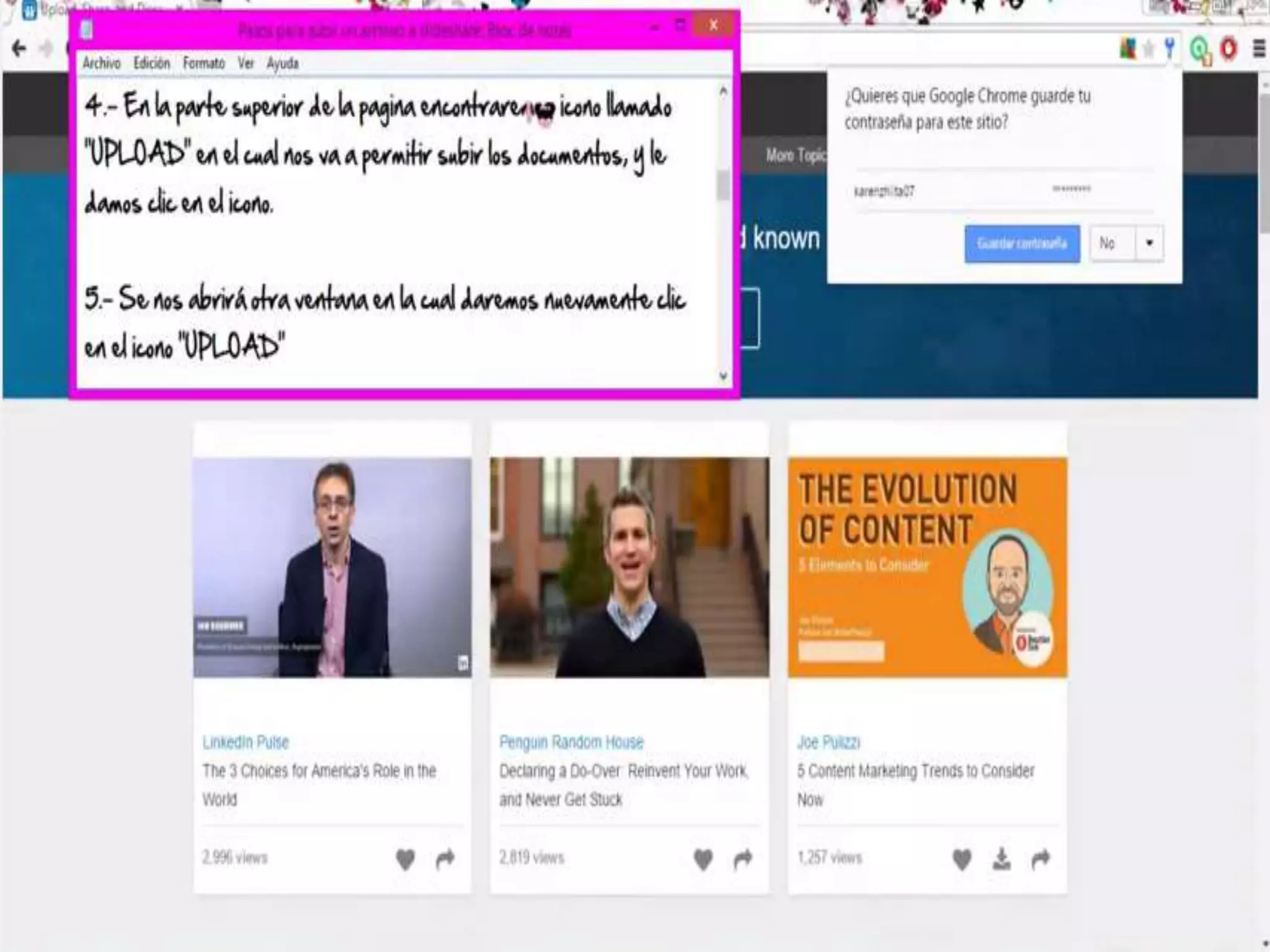 Como crear una cuenta en slideshare