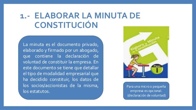 Registrar o constituir una empresa