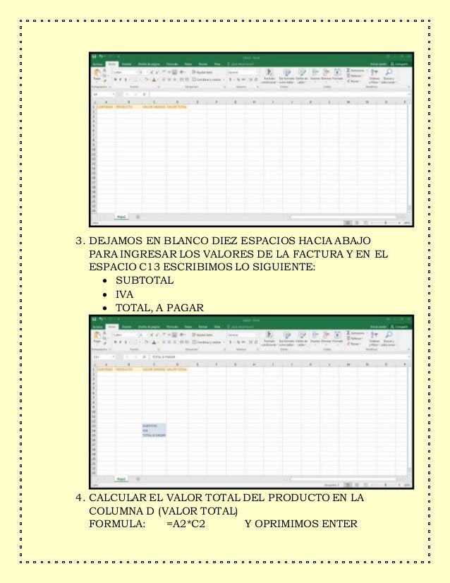 factura excel