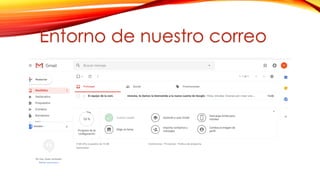 Entorno de nuestro correo
 