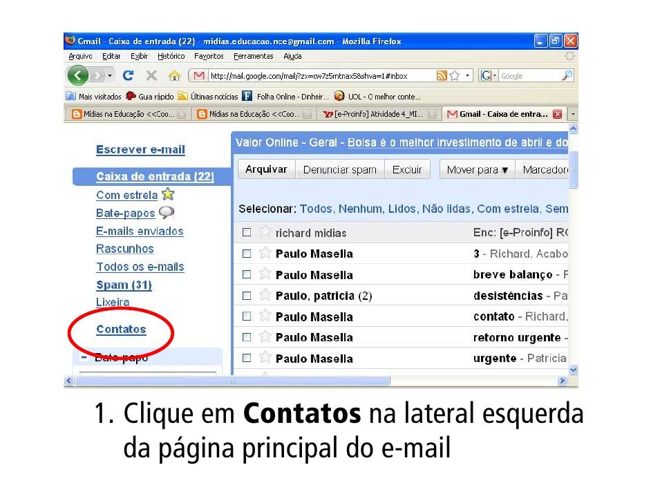 Como Criar Grupo No Gmail Para Enviar Email