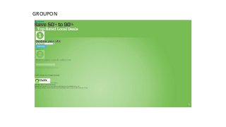 GROUPON	
  
 