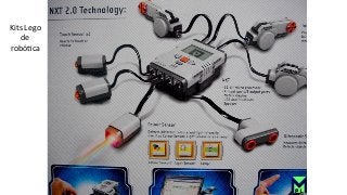 Kits	
  Lego	
  
de	
  
robóTca	
  
 