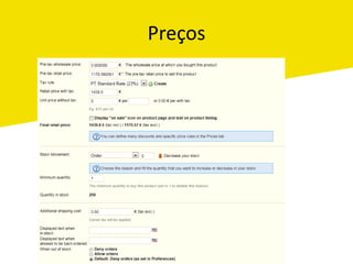 Preços
