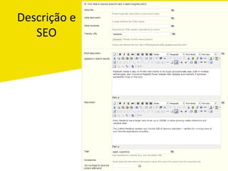 Descrição e SEO