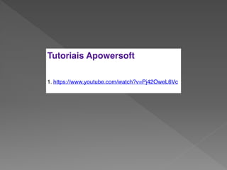 Tutoriais Apowersoft
1. https://www.youtube.com/watch?v=Pj42OweL6Vc
 