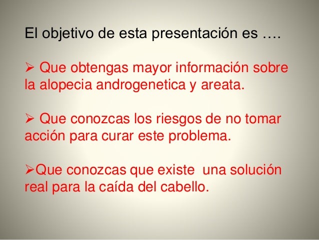 El aceite para los cabellos actyva las revocaciones