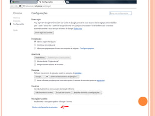 Como desabilitar popup