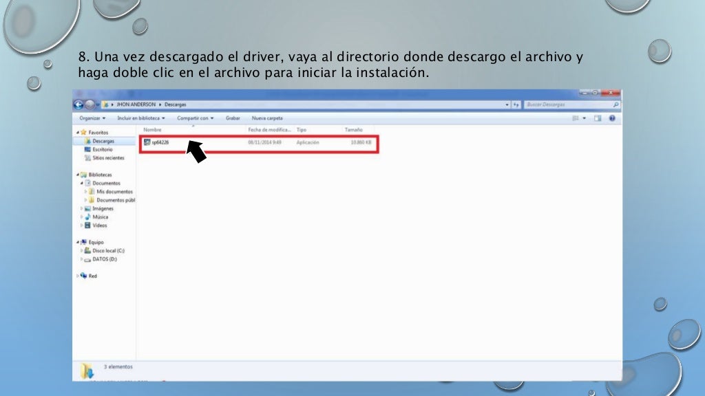 Como descargar e instalar drivers hewlett packard