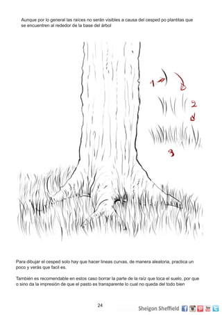 Como dibujar arboles sheigon sheffield
