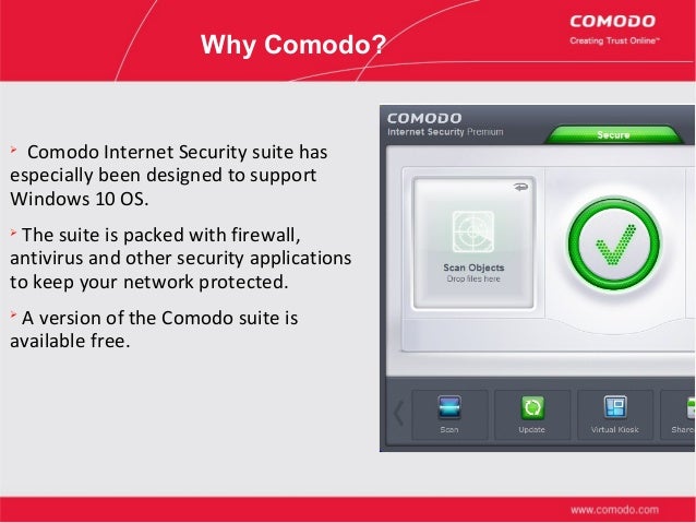 comodo antivirus windows 10 update