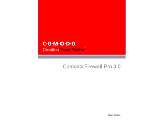 Comodo Advanced Network Firewall Engine