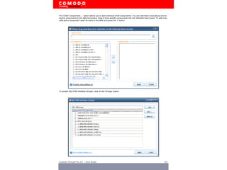 Comodo Advanced Network Firewall Engine