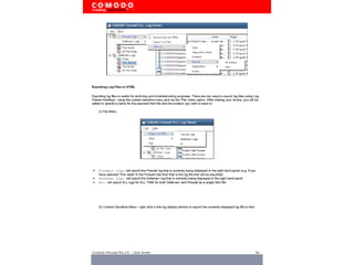 Comodo Advanced Network Firewall Engine