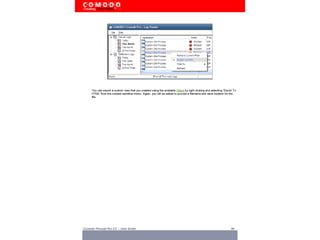 Comodo Advanced Network Firewall Engine
