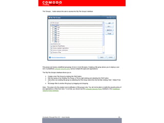 Comodo Advanced Network Firewall Engine