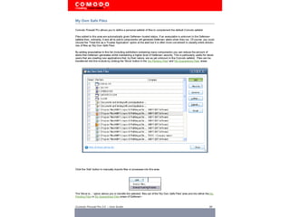 Comodo Advanced Network Firewall Engine