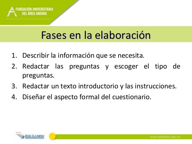 Como elaborar cuestionarios