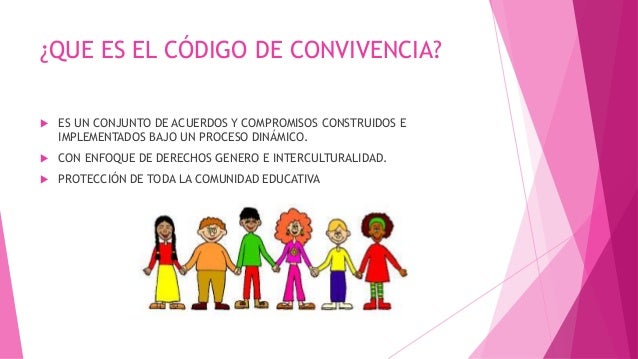Como elaborar el código de convivencia