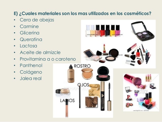 Como Se Elabora El Maquillaje Y Con Que Materiales