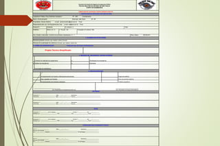 Secretaria de Estado dos Negócios da Segurança Pública
POLÍCIA MILITAR DO ESTADO DE SÃO PAULO
CORPO DE BOMBEIROS
FORMULÁRIO DE SEGURANÇA CONTRA INCÊNDIO PARA PTS
1. IDENTIFICAÇÃO DA EDIFICAÇÃO E/OU ÁREA DE RISCO
Logradouro Público: Rua Cleofonte Campanini Nº 205 Complemento:
Bairro: Americanópolis Município: São Paulo UF: SP
Proprietário: Antonio Martins e-mail: antoniomartins@uel.com.br Fone:
Responsável pelo uso: Uel Equipamentos Ltda. e-mail: uel@uel.com.br Fone:
Áreas(m²): Existente A construir: 0 Total:
Detalhes : Altura: 3,0 m n.º de pav.: 02 Ocupação do subsolo: Não
Uso, divisão e descrição: Comércio de produtos metalúrgicos C - 1 Risco: Baixo 300 MJ/m²)
2. ELEMENTOS ESTRUTURAIS
Estrutura portante (concreto, aço, madeira, outros) Concreto
Estrutura de sustentação da cobertura (concreto, aço, madeira, outros) Aço
3. FORMA DE APRESENTAÇÃO Protocolo (uso do Corpo de Bombeiros)
Projeto Técnico Simplificado
4. MEDIDAS DE SEGURANÇA CONTRA INCÊNDIO
Controle de materiais de acabamento X Sinalização de emergência
X Saídas de emergência X Extintores
Iluminação de emergência
5. RISCOS ESPECIAIS
Armazenamento de líquidos inflamáveis/combustíveis Fogos de artifício
Gás Liqüefeito de Petróleo Vaso sob pressão (caldeira)
Armazenamento de produtos perigosos Outros (especificar)
______________________________________
Ass: Proprietário ou Responsável pelo uso
_________________________________
Ass: Vistoriador do Corpo de Bombeiros
VISTORIAS
Protocolo n.º _______________________ data _____/_____/_______ Atendente ___________________________________
Vistoriante_________________________ data ____/_____/________ Parecer______________________________________
Protocolo n.º _______________________ data _____/_____/_______ Atendente ___________________________________
Vistoriante_________________________ data ____/_____/________ Parecer______________________________________
AVCB
Protocolo n.º ____________Ch S Vistoria _________________________ AVCB n.º _____________ Em ____/____/______
Retirado por: _________________________ RG _________________ Ass. _____________________Fone: _____________
Protocolo n.º ____________Ch S Vistoria _________________________ AVCB n.º _____________ Em ____/____/______
Retirado por: _________________________ RG _________________ Ass. _____________________Fone: _____________
FORMULÁRIO PARA ATENDIMENTO TÉCNICO
FAT n.º _________________ Data _____/____/_____ Atendente___________________
Resumo da consulta _________________________________________________________________________________
Em ____/_____/_____Parecer__________________________________________ Ch da Seção_____________________
FAT n.º _________________ Data _____/____/_____ Atendente___________________
Resumo da consulta _________________________________________________________________________________
Em ____/_____/_____Parecer__________________________________________ Ch da Seção_____________________
 