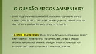 Como elaborar o Mapa de Risco e doenças ocupacionais | PPTX