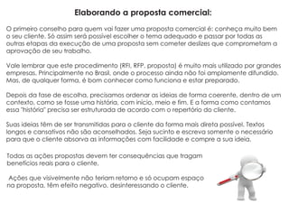 Como Elaborar Uma Proposta Comercial.
