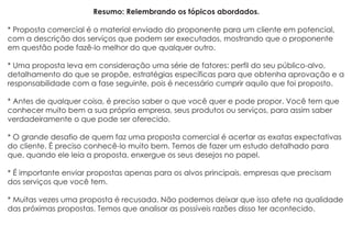 Como Elaborar Uma Proposta Comercial.