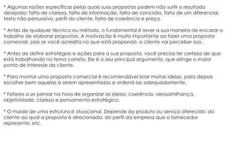 Como Elaborar Uma Proposta Comercial.