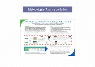 Metodologia: Análise de dados
 