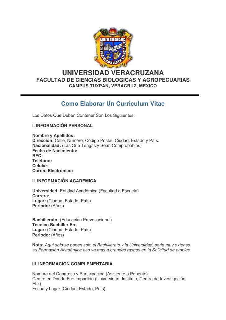 como elaborar un curriculum vitae 1 728