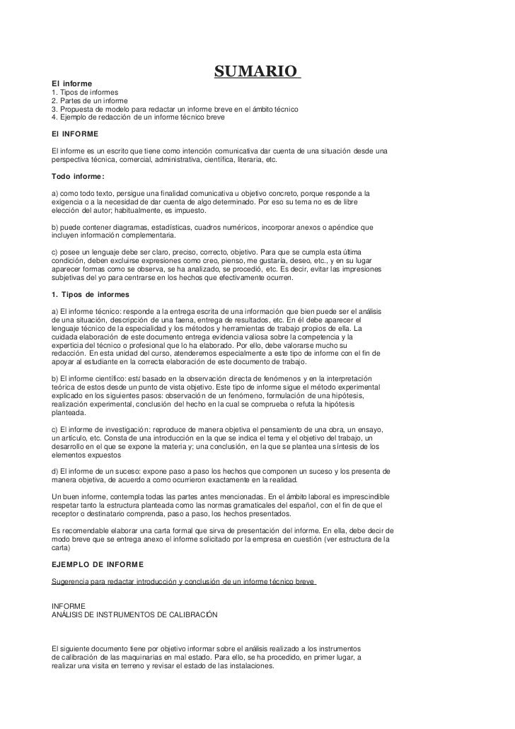 como se redacta un informe under fontanacountryinn com como se redacta un informe