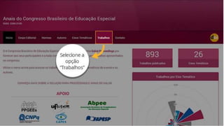 Como encontrar um código doi no Galoá { Proceedings 