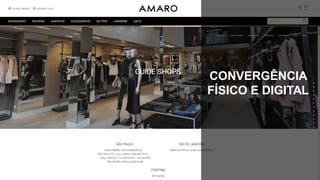 O EFEITO
MARKETPLACE
$9 B
$16 B
$136 B
CONVERGÊNCIA
FÍSICO E DIGITAL
 