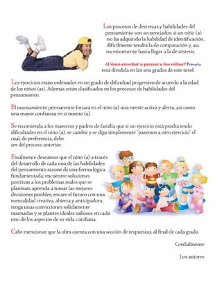 Como enseñar a pensar primaria