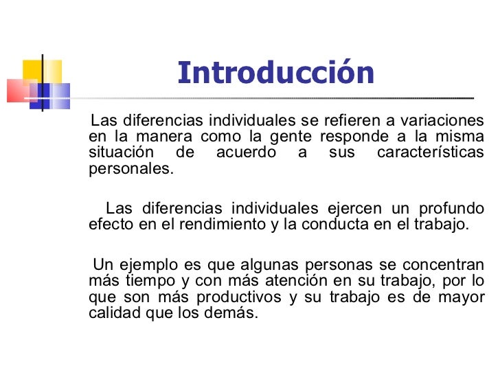 Como Entender Las Diferencias Individuales Ii