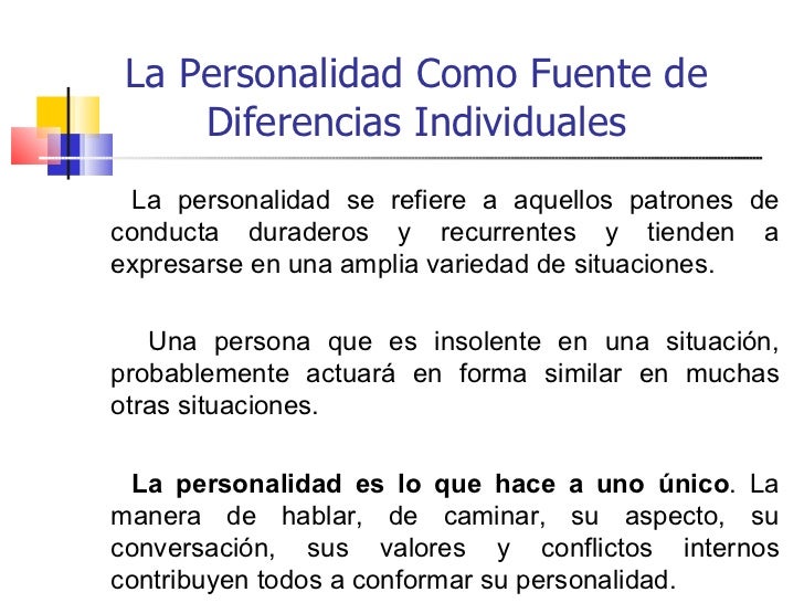 Como Entender Las Diferencias Individuales Ii