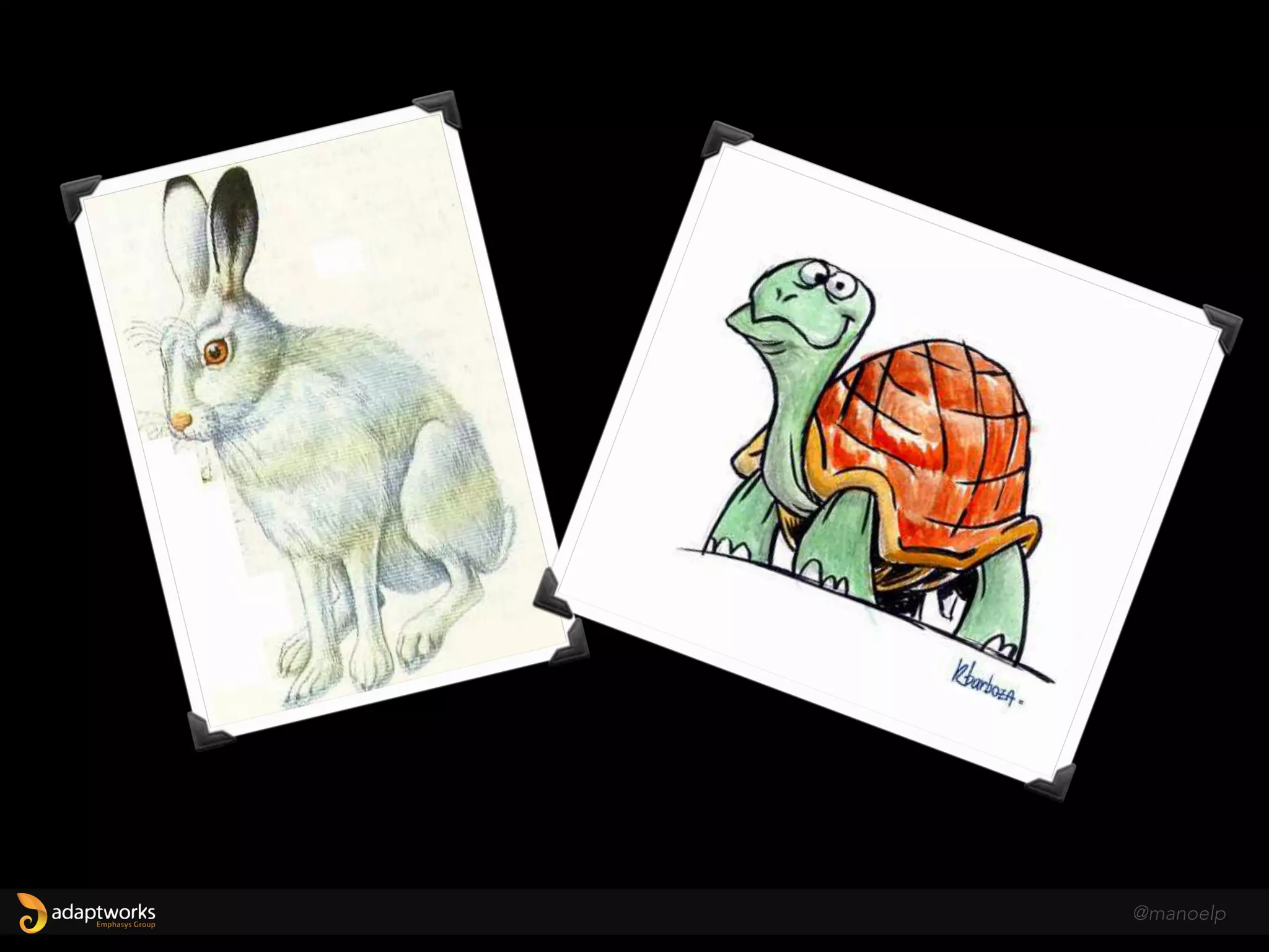 A G I L E E N TÃO É :  
FA Z E R E E N T R E GA R
M A I S “ R Á P I D O ” ?
 