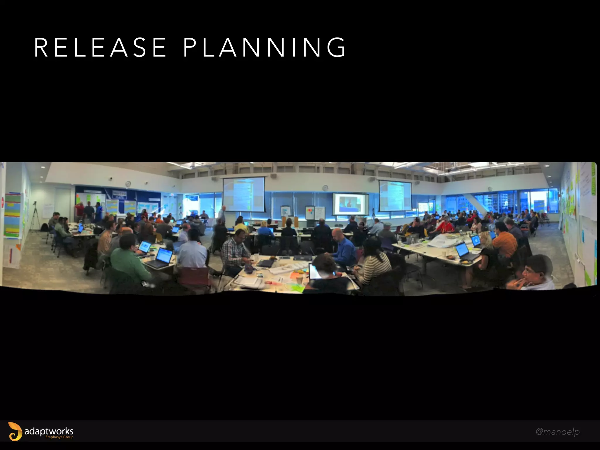 Team
Sprint Sprint Sprint
Team
Sprint Sprint Sprint
Team
Sprint Sprint Sprint
Release
Código
Testes
Integração
Documentação
@manoelp
 