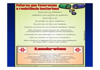 Como escolher antibioticos