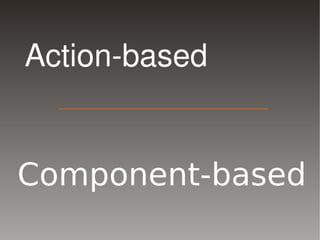 Action­based


Component-based
             
 