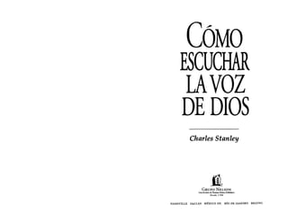Como escuchar la voz de dios | PDF