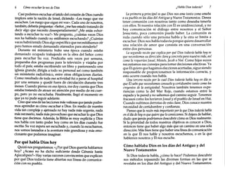Como escuchar la voz de dios | PDF