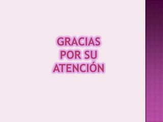 Gracias por su atención