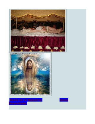 Jesús en el Sepulcro.   Jesús
Resucitado.
 