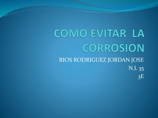 RIOS RODRIGUEZ JORDAN JOSE
N.L 35
3E
 