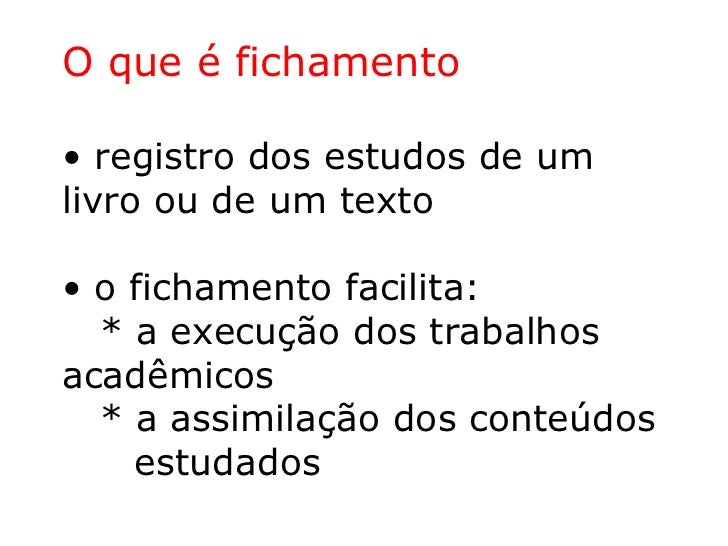 Como fazer fichamento de artigo